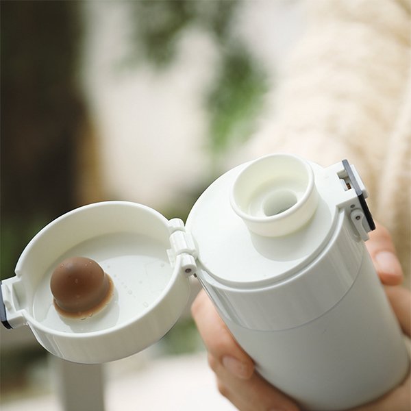 450ml智能LED喝水提醒保溫杯