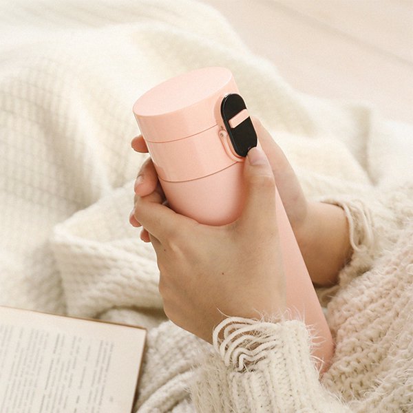 450ml智能LED喝水提醒保溫杯