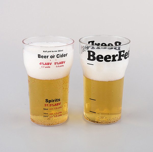 286ml透明塑料杯-無蓋款