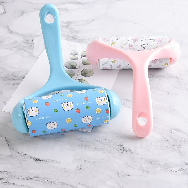 居家滾筒黏毛器-塑料