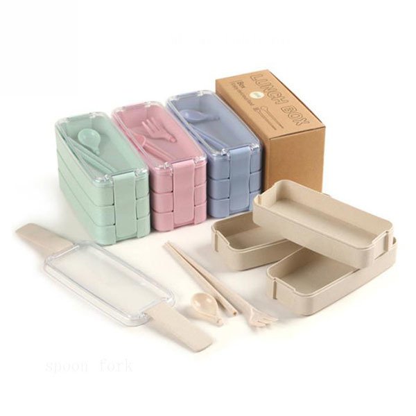 3層單格小麥秸稈餐盒