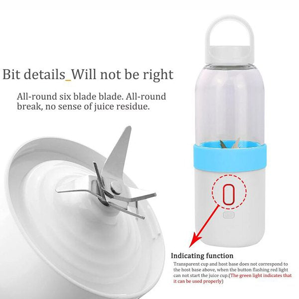 USB充電便攜式手提果汁機