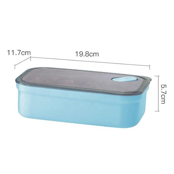 單層單格304不鏽鋼餐盒