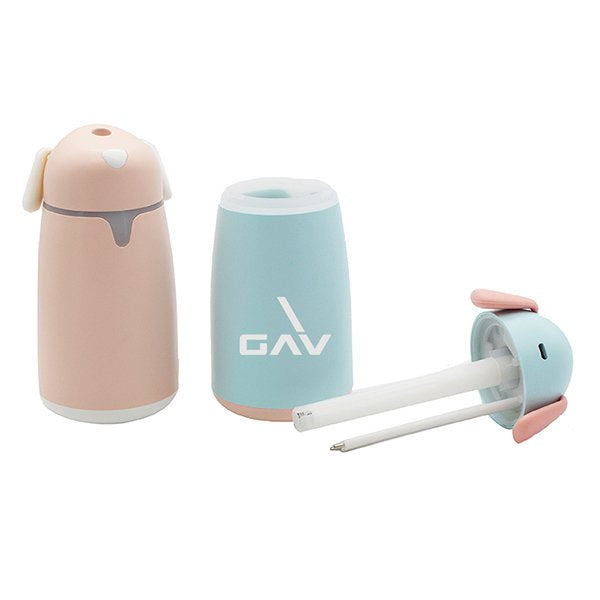 可愛小狗夜燈加濕器