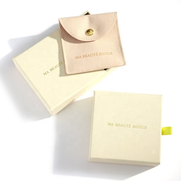 客製化麂皮首飾袋+包裝盒