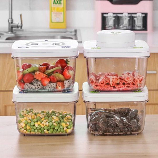 2000ml大容量真空食品保鮮盒