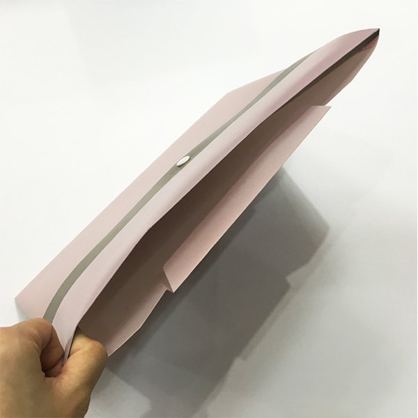 信封式鈕釦A4文件袋