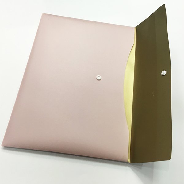 信封式鈕釦A4文件袋