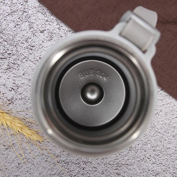 304不鏽鋼提繩簡約保溫瓶