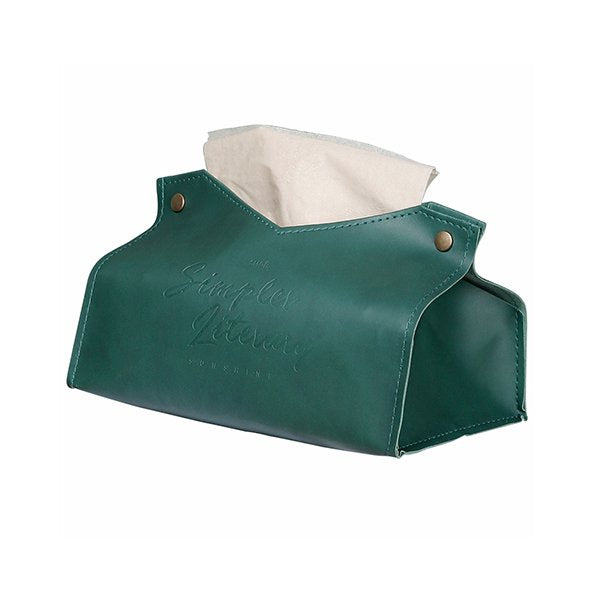 文青風PU面紙盒