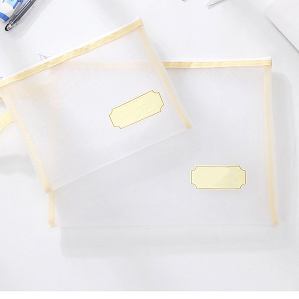 透明尼龍A4文件袋