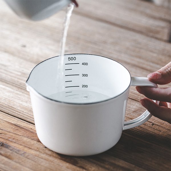 500ml刻度表搪瓷馬克杯