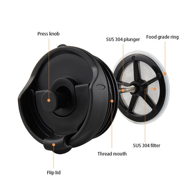 350ml軟木杯套真空304不銹鋼保溫杯