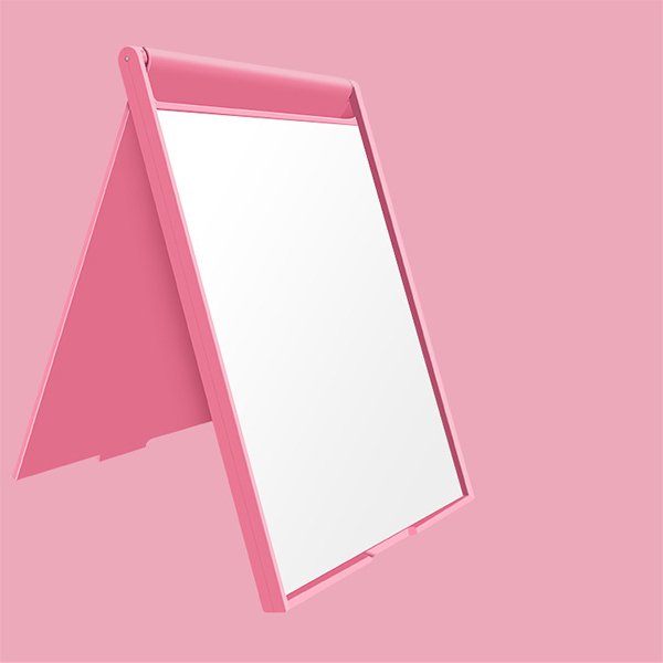 10*14cm簡約塑膠摺疊鏡