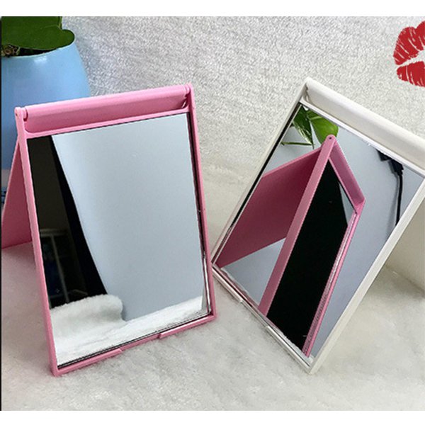 10*14cm簡約塑膠摺疊鏡