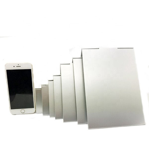 10*15cm雷雕不銹鋼摺疊鏡