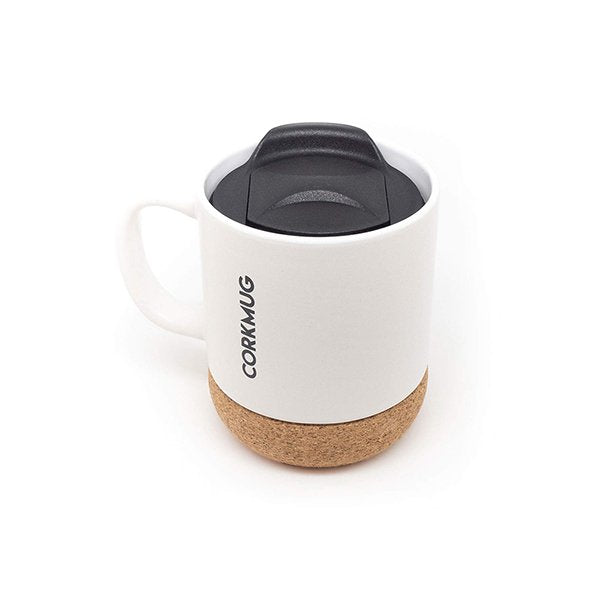 400ml啞光軟木隔熱馬克杯-附杯蓋