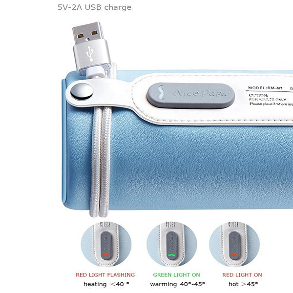 USB保溫氯丁橡膠+PU皮革飲料杯套