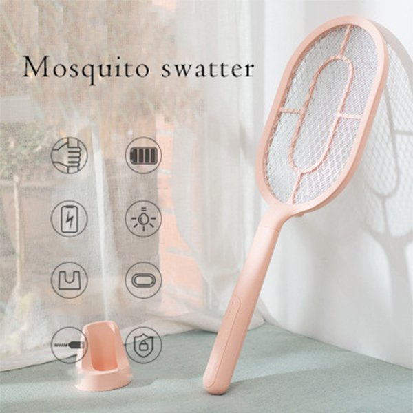 站立式USB充電電蚊拍