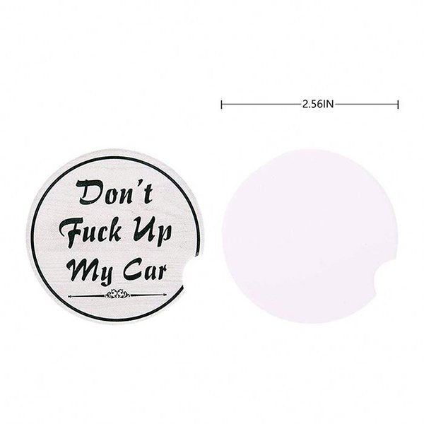 客製化陶瓷車用杯墊