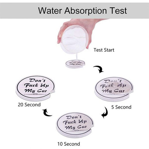 客製化陶瓷車用杯墊