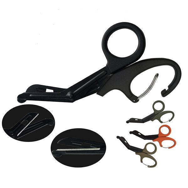 戶外登山扣不銹鋼繃帶剪刀