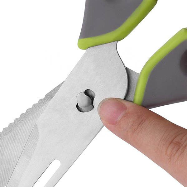 多功能不銹鋼料理剪刀-附保護套