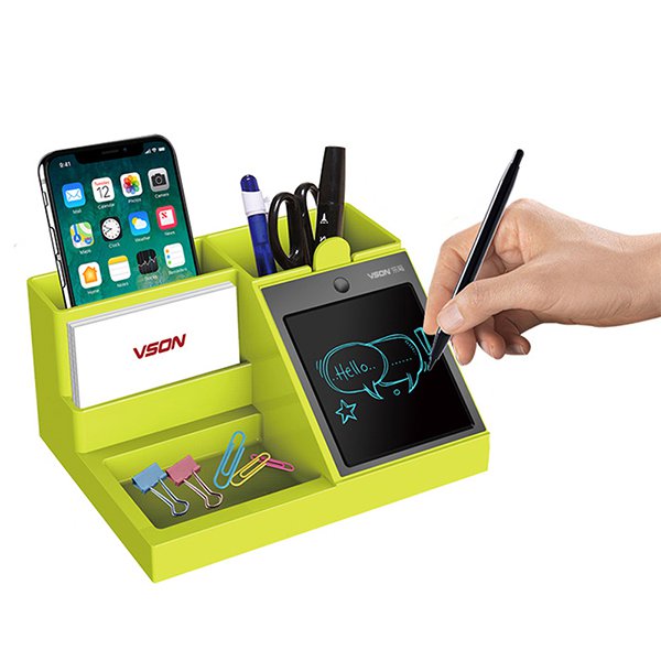多功能觸控螢幕留言板筆筒
