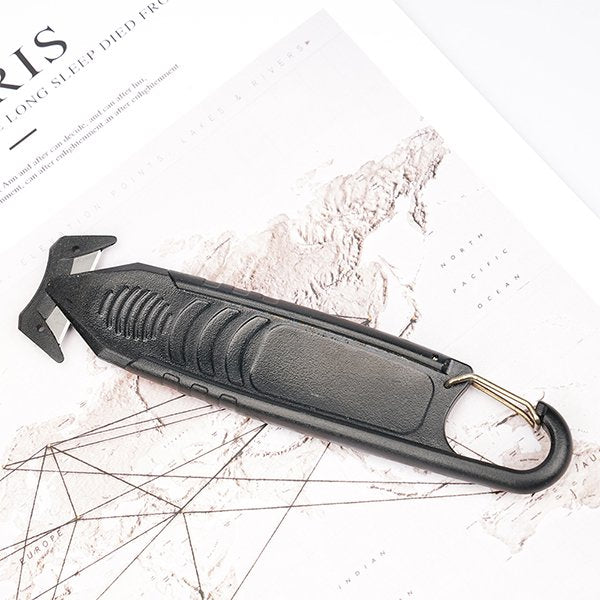 戶外便攜PP登山扣開信刀