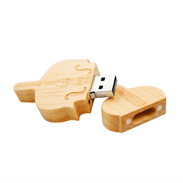樂器造型木製隨身碟