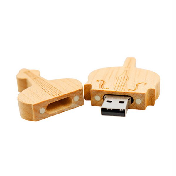 樂器造型木製隨身碟