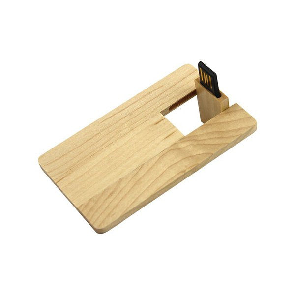 卡片造型木製隨身碟