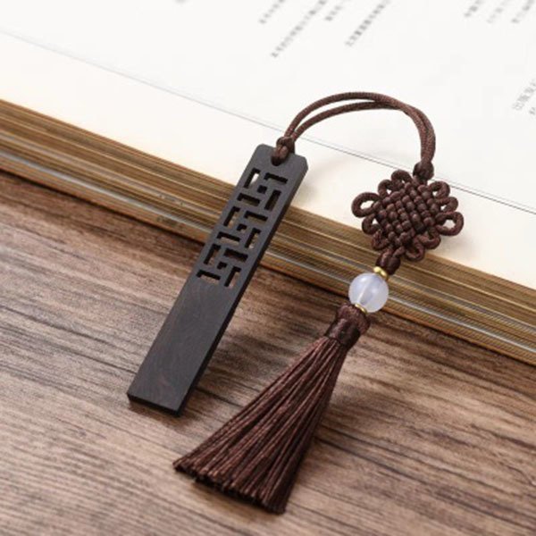 復古簍空書籤造型木製隨身碟