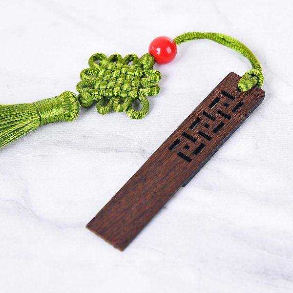 復古簍空書籤造型木製隨身碟