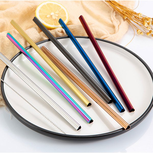 不鏽鋼愛心造型吸管