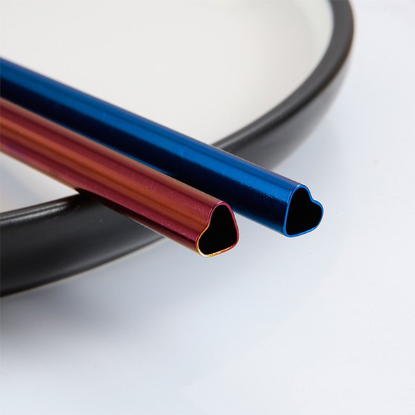 不鏽鋼愛心造型吸管