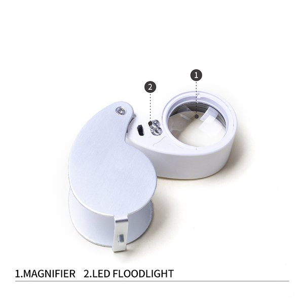 專業40倍LED燈珠寶放大鏡