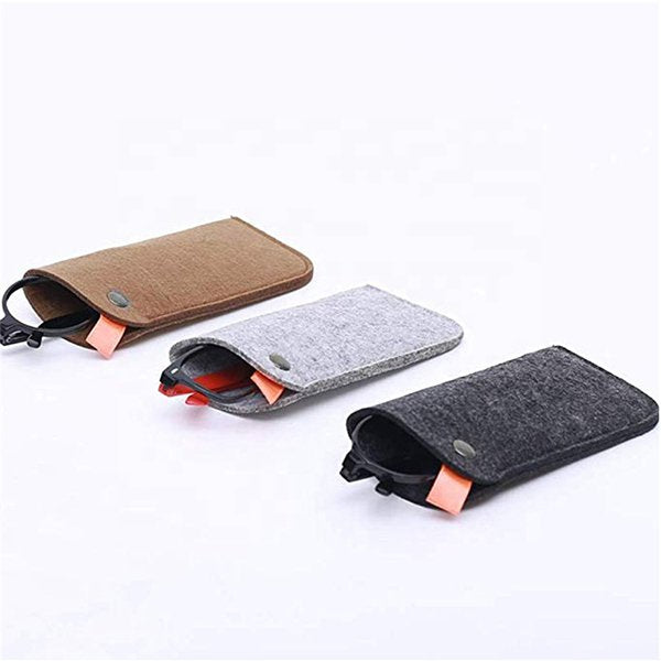 輕量柔軟3mm毛氈布眼鏡袋