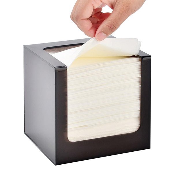 黑色壓克力面紙盒