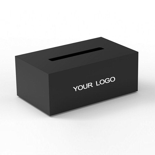 黑色壓克力面紙盒