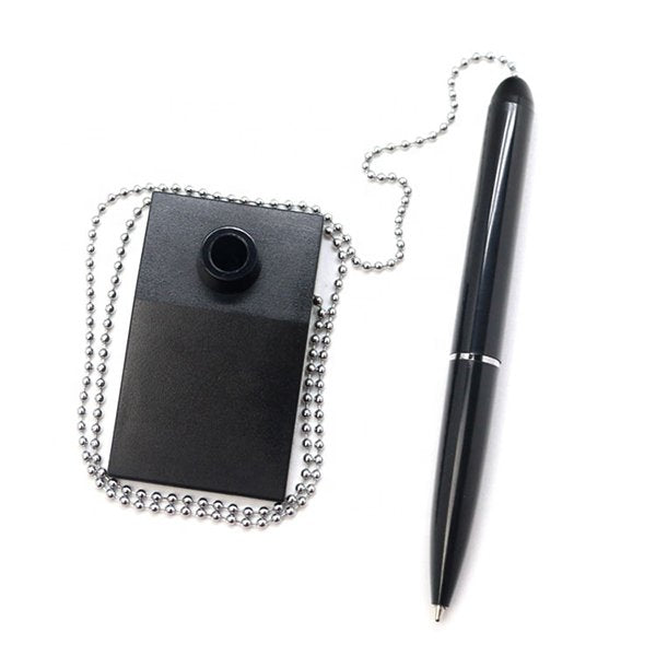 梯形底座珠鍊塑膠櫃檯筆