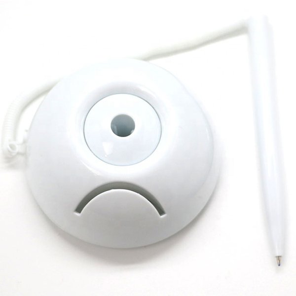 名片夾底座彈簧塑膠櫃檯筆