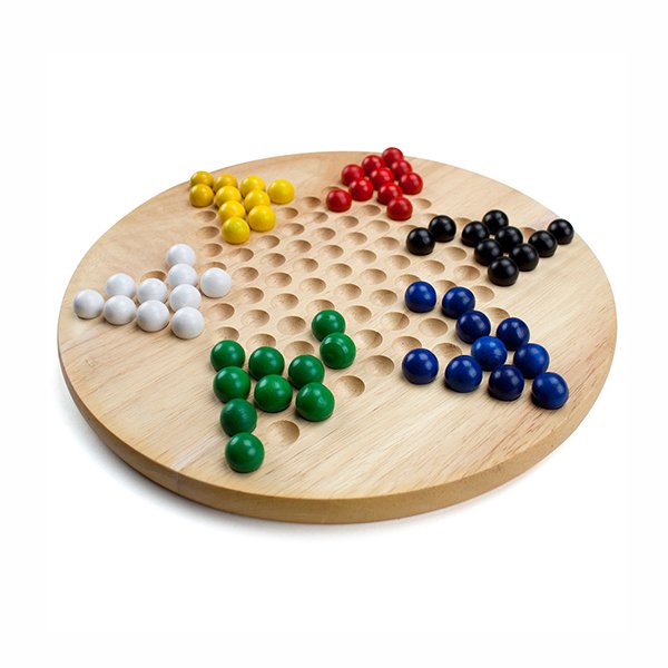 木製跳棋益智遊戲套組