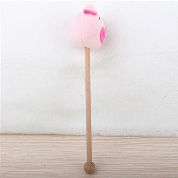 卡通絨毛娃娃按摩錘