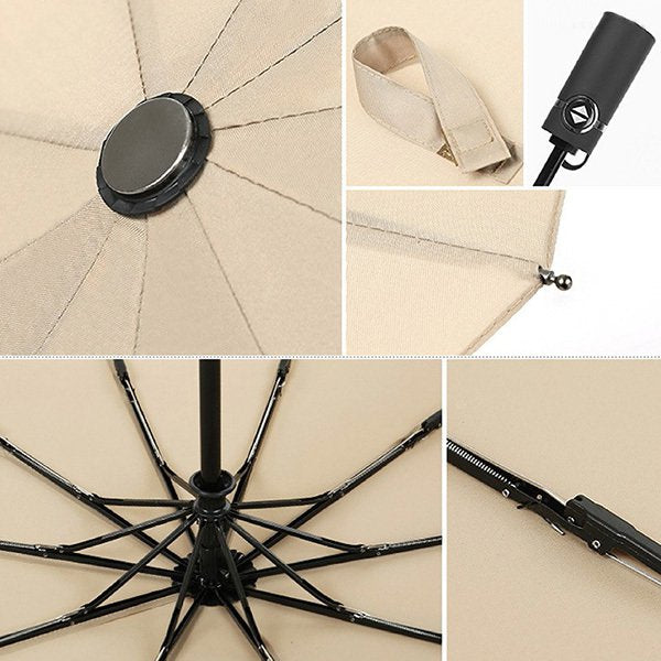 摺疊傘-高密度碰擊布自動傘