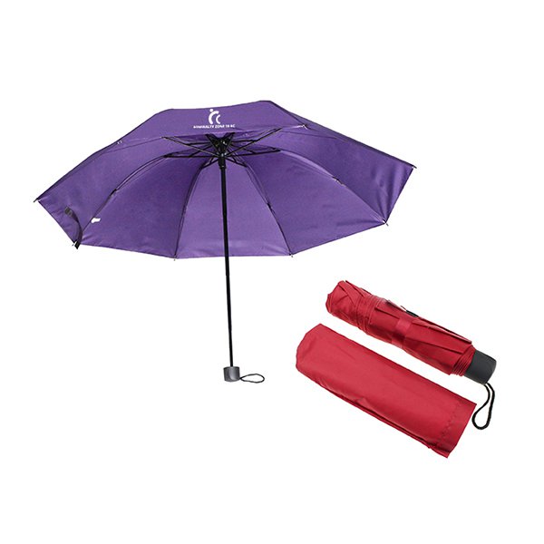 摺疊傘-碰擊布手動傘