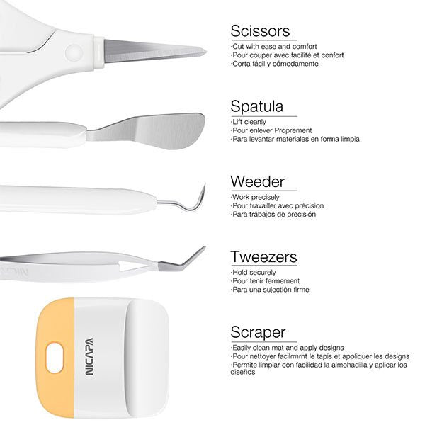 DIY文具組合-剪貼工具5件組