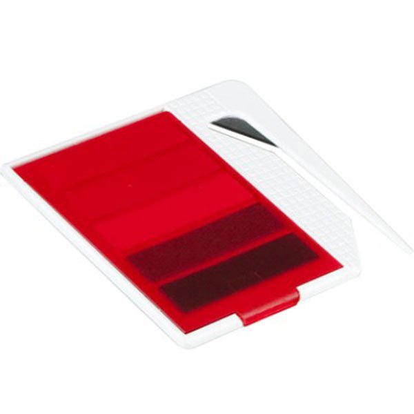 3合1便利貼+化妝鏡開信刀