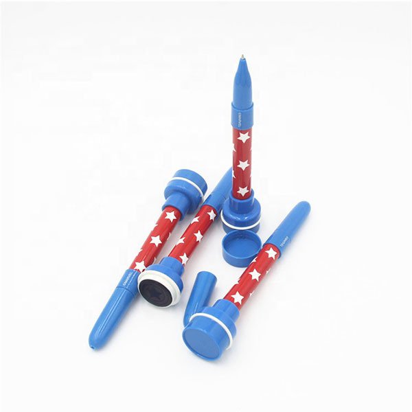 兒童雙頭塑膠印章筆