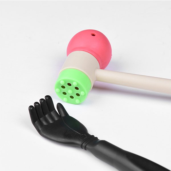 塑膠手造形不求人按摩錘